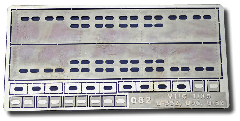 1/35 DKM Type VII-C central holes detail set for Border Model