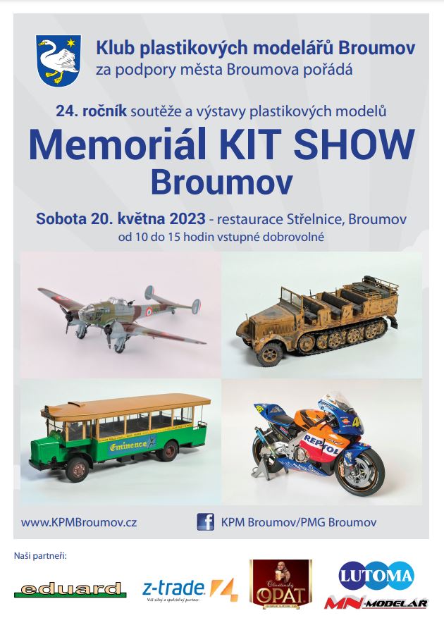 Předobjednávky KIT SHOW Broumov 20.5.2023 CZ