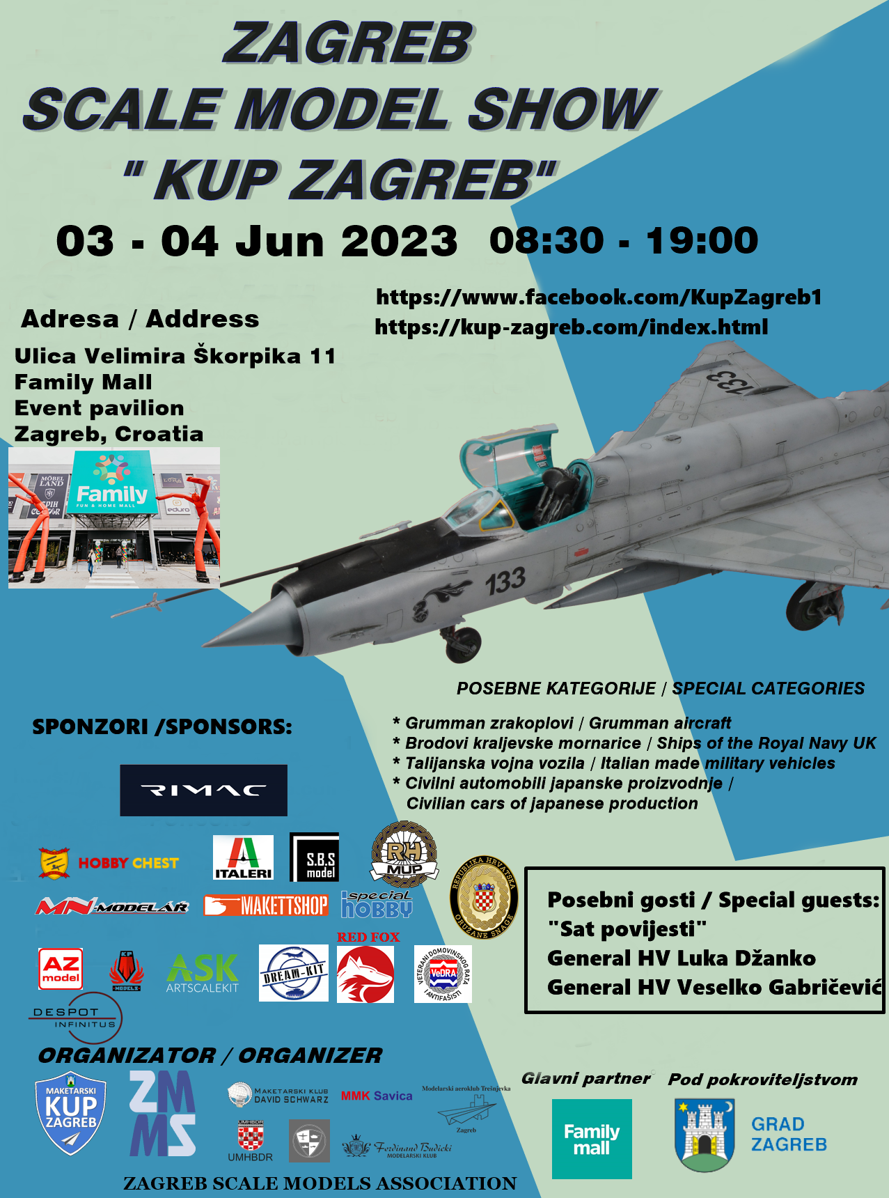 Předobjednávky na soutěž Zagreb Scale Model Show „Kup Zagreb” 2023