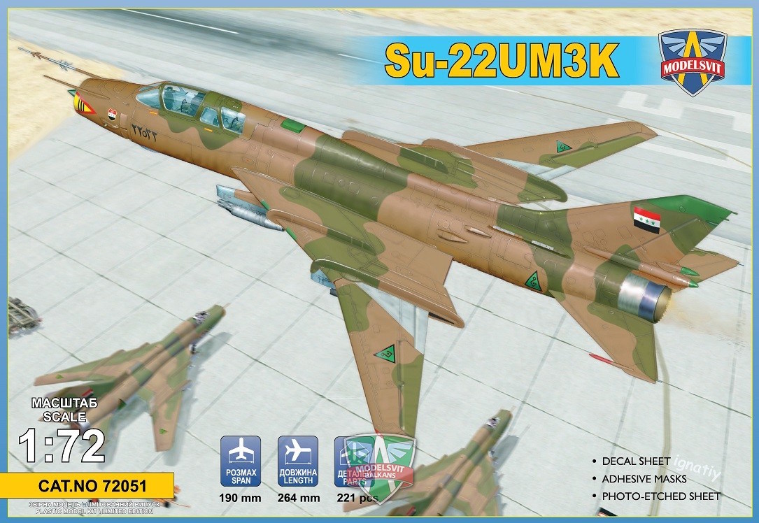 1/72 Su-22UM3K advanced two-seat trainer (Export vers.)