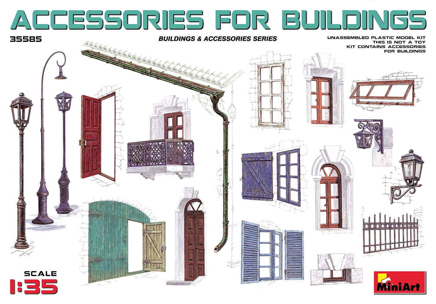 1/35 Accessories for Buildings