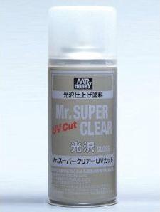 Mr.Super Clear UV Cut Gloss Spray - Lesklý lak s UV filtrem 170ml