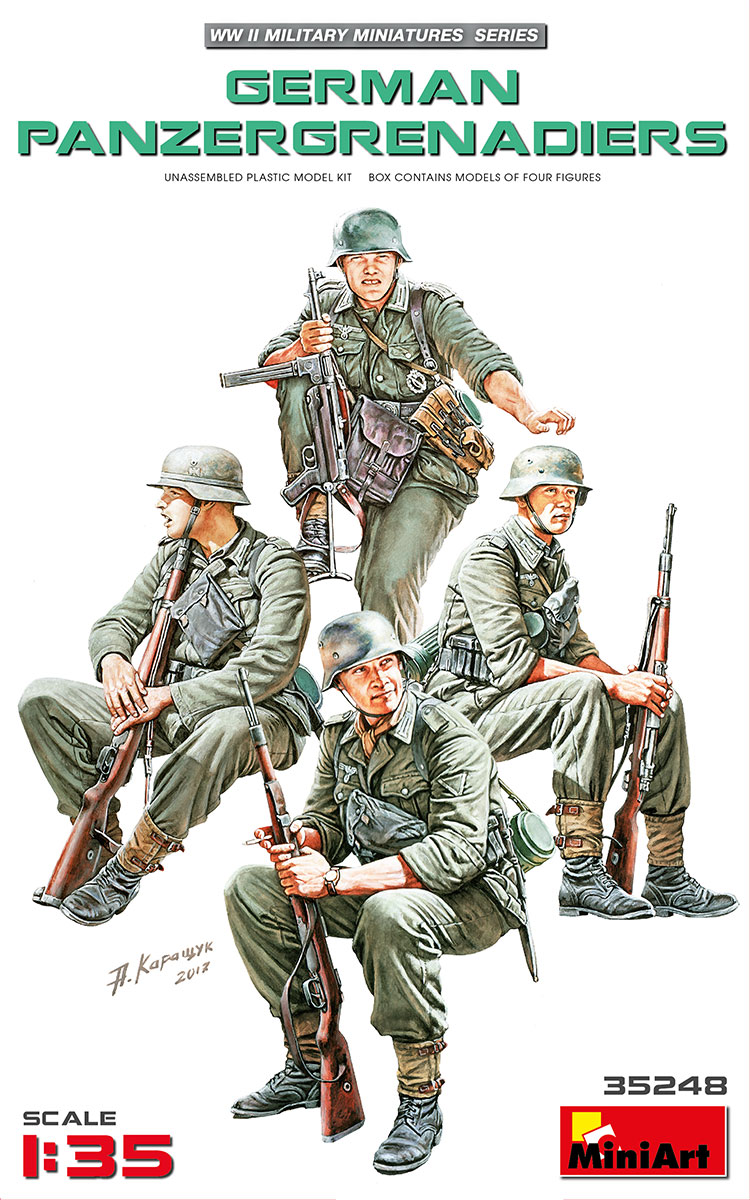 1/35 German Panzergrenadiers - Miniart