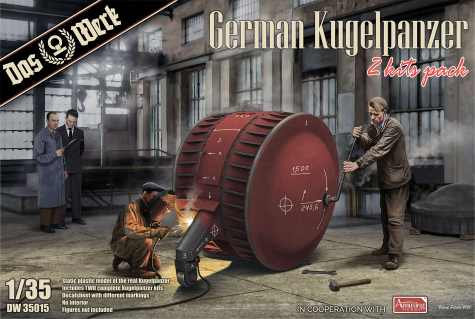 1/35 German Kugelpanzer (2 Kits Pack)