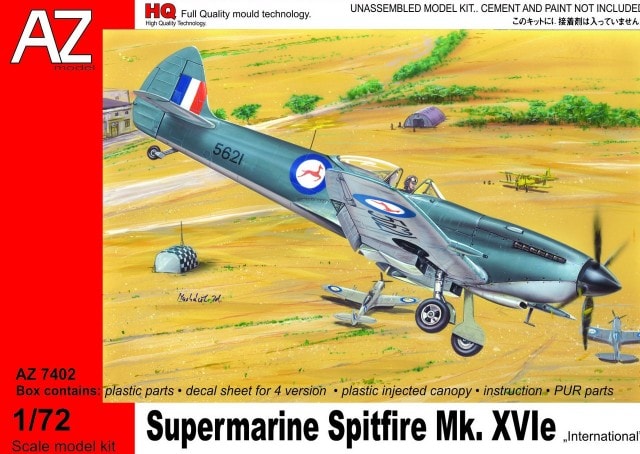 1/72 Supermarine Spitfire Mk.XVIe 