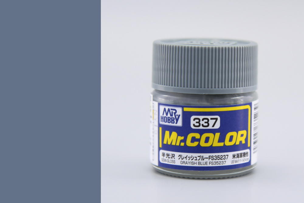Mr. Color - FS35237 Grayish Blue  - Šedavá modrá (10ml)
