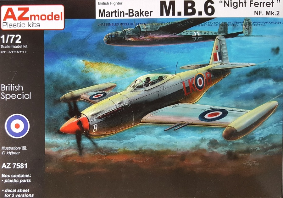 1/72 Martin Baker MB.6 Night Ferret NF.II