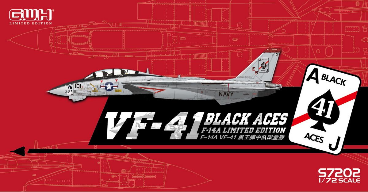 1/72 US Navy F-14A VF-41 
