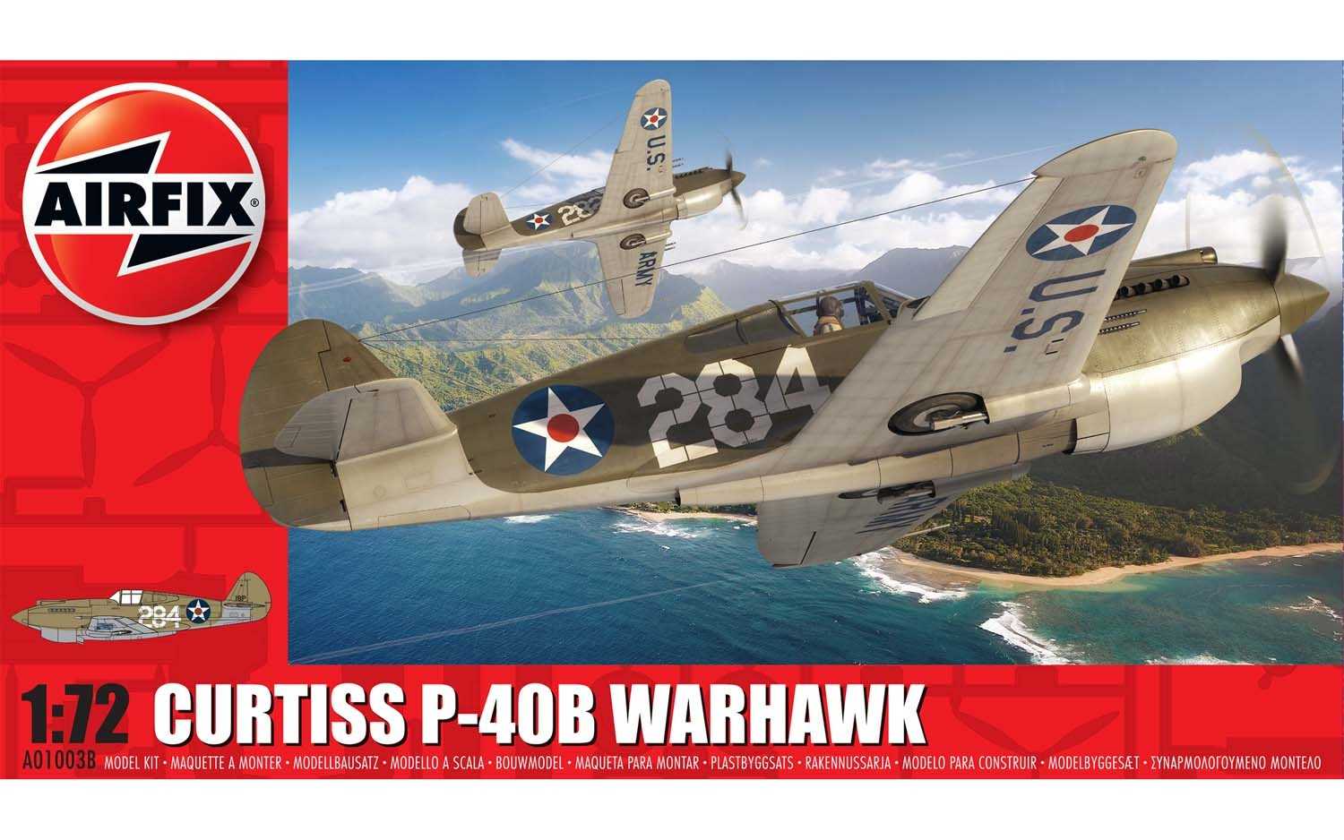 Classic Kit A01003B - Curtiss P-40B Warhawk (1:72)