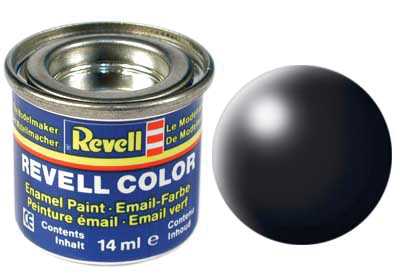 Revell Email Color - 32302: hedvábná černá (black silk)