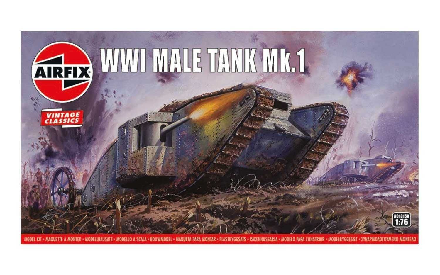 Classic Kit VINTAGE A01315V - WWI Male Mk.I (1:76)