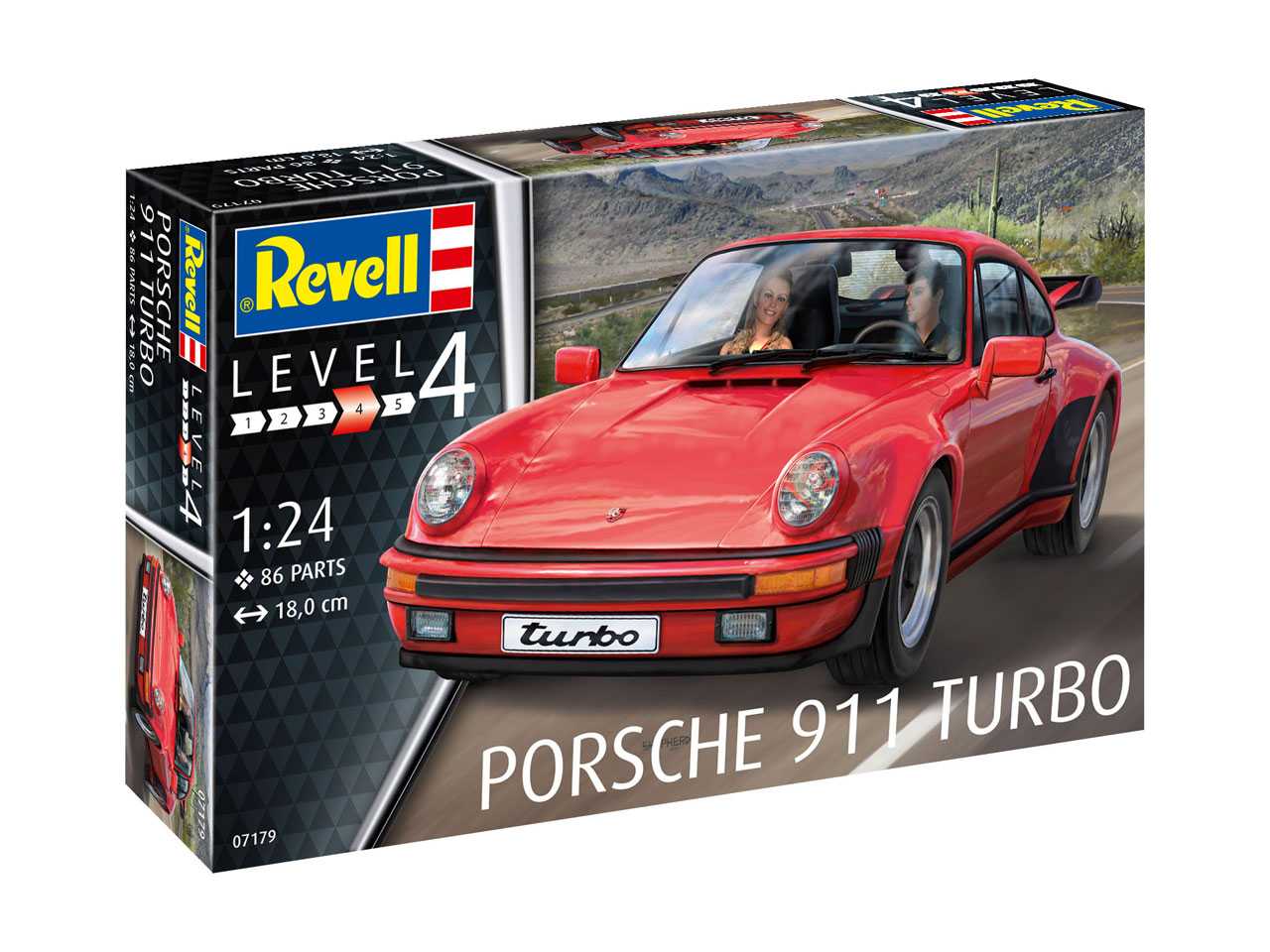 Plastic ModelKit auto 07179 - Porsche 911 Turbo (1:25)