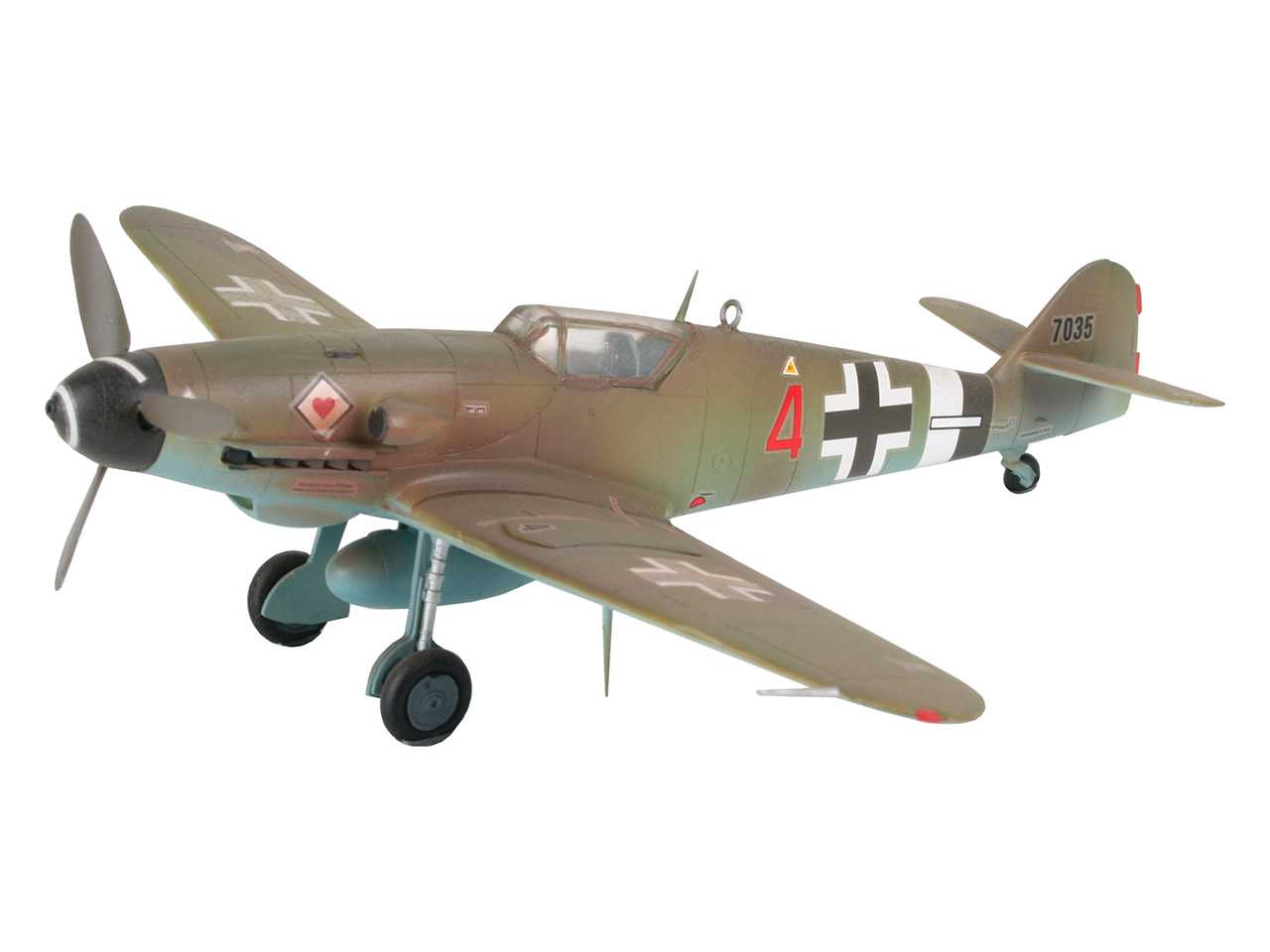 ModelSet 64160 - Messerschmitt Bf 109 G-10 (1:72)
