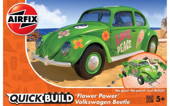 Quick Build J6031 - VW Beetle Flower-Power
