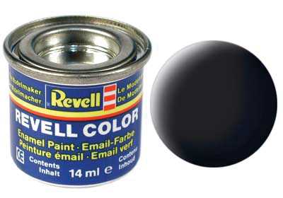 Revell Email Color - 32108: matná černá (black mat)