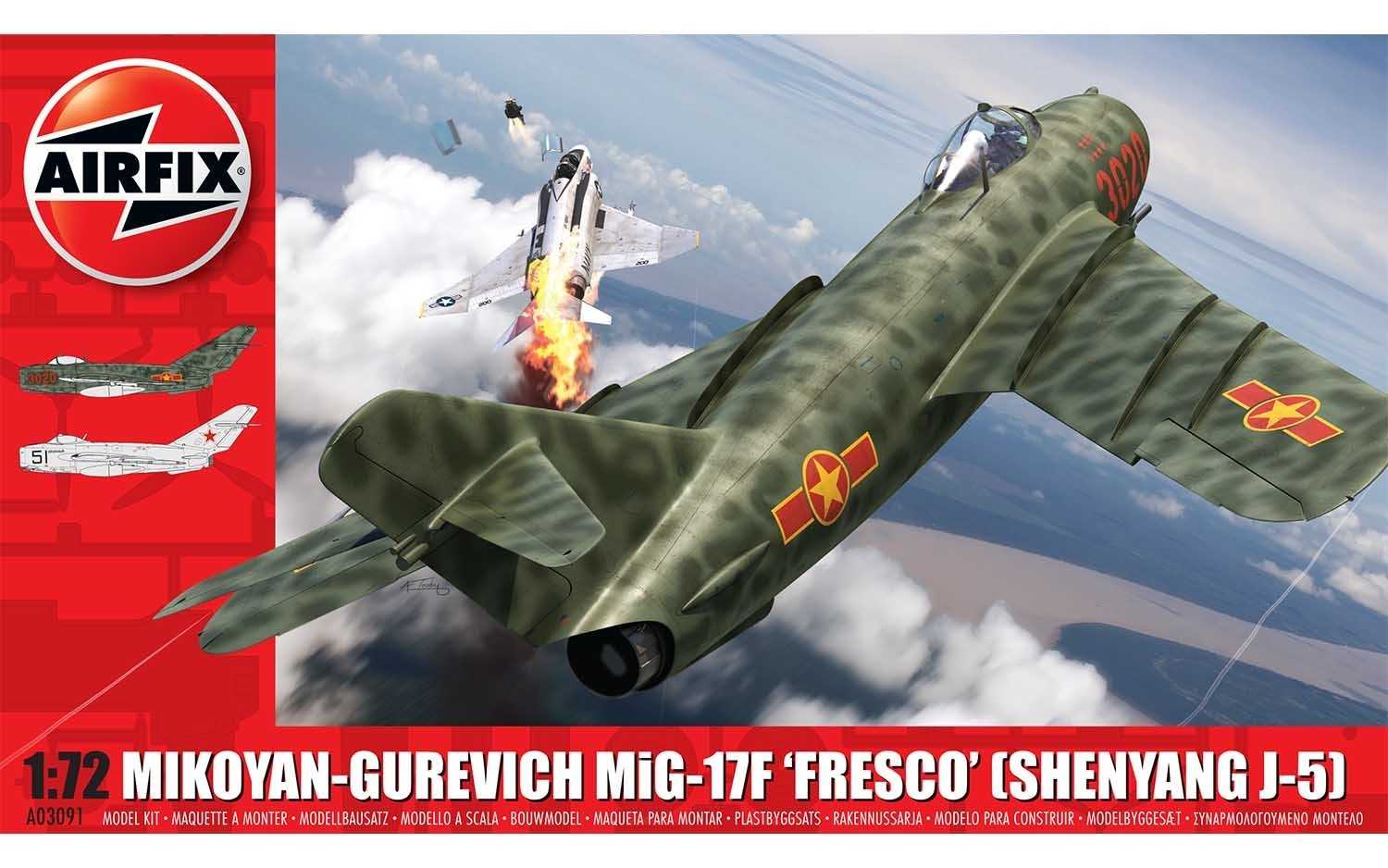 Classic Kit A03091 - Mikoyan-Gurevich MiG-17F ´Fresco´ (1:72)