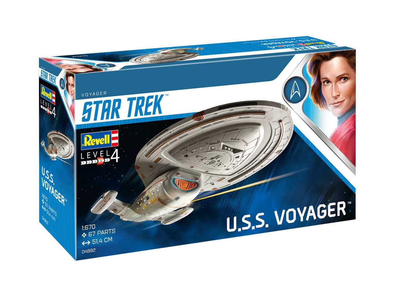 Revell Star Trek 04992 - U.S.S. Voyager (1:670)