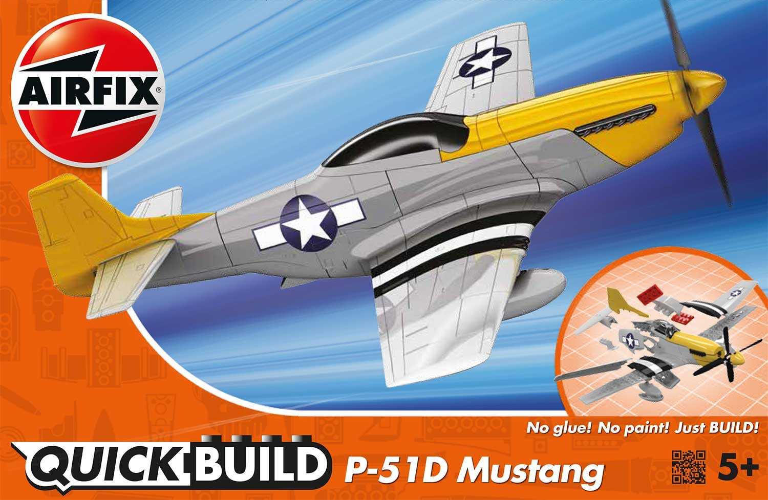Quick Build J6016 - P-51D Mustang - nová forma