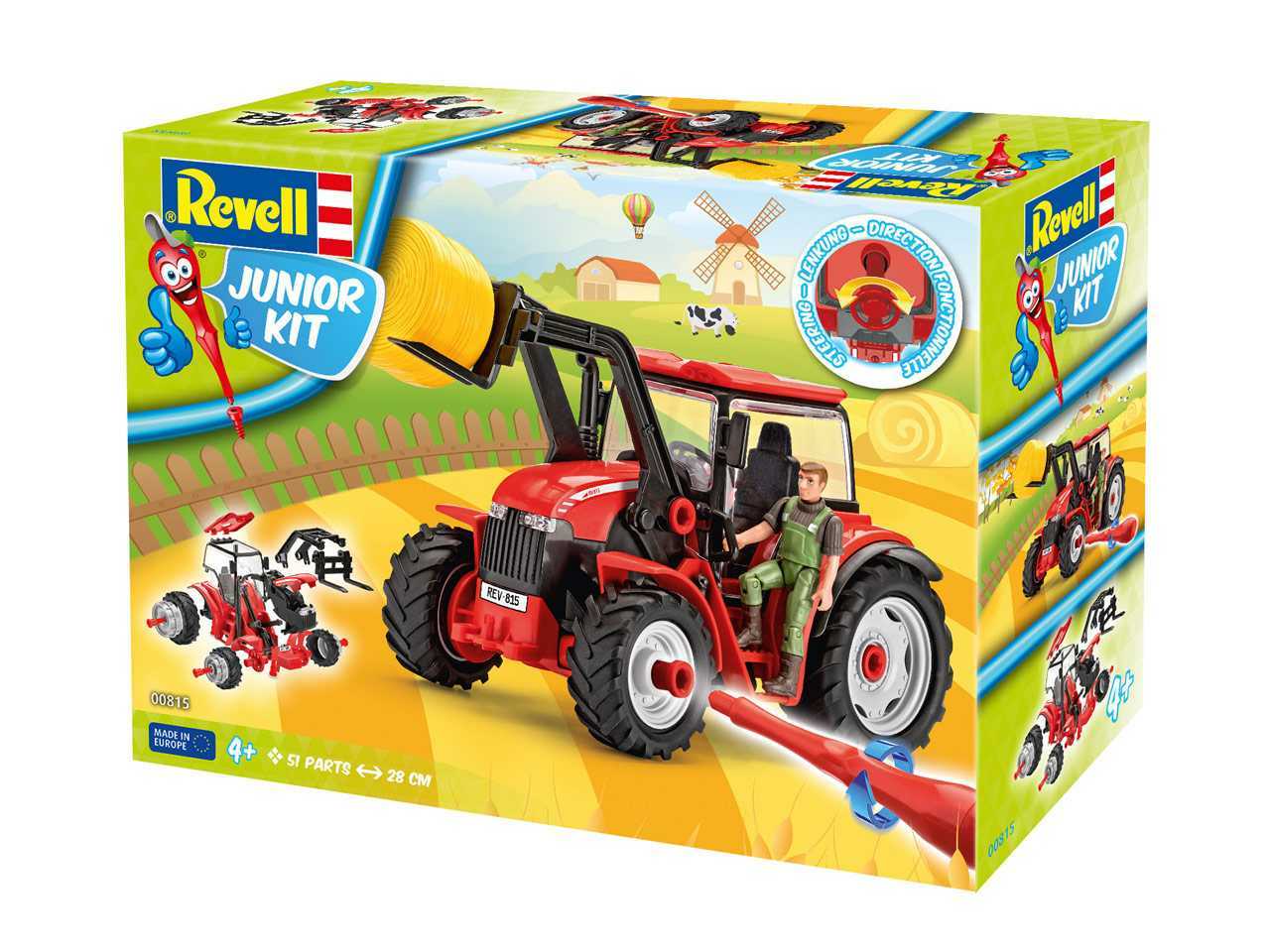 Junior Kit 00815 - Tractor with loader incl. figure (1:20)