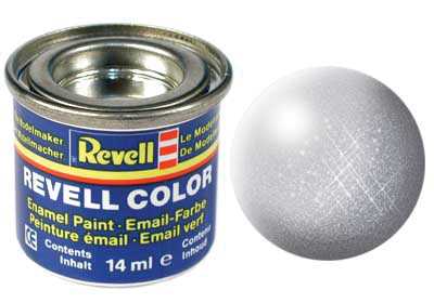 Revell Email Color - 32190: metalická stříbrná (silver metallic)