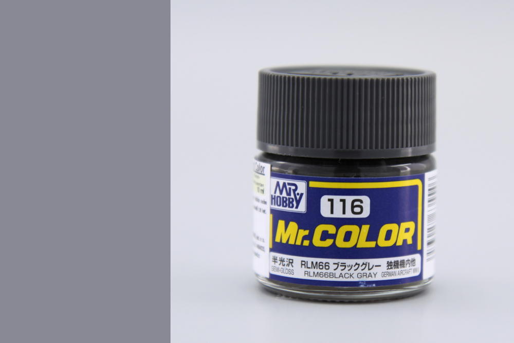 Mr. Color - RLM66 Black Gray - Černo šedá (10ml)