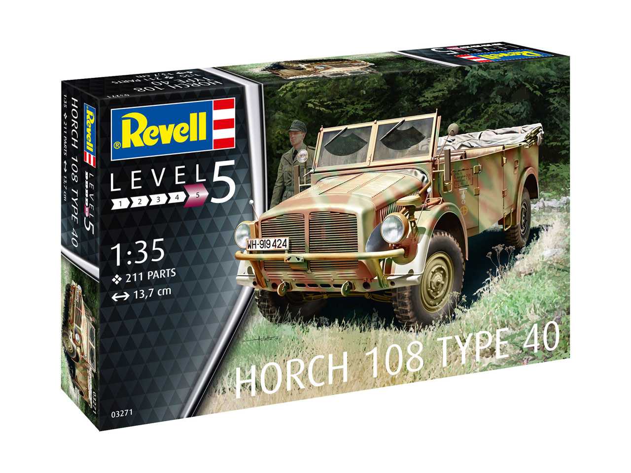 Plastic ModelKit military 03271 - Horch 108 Type 40 (1:35)