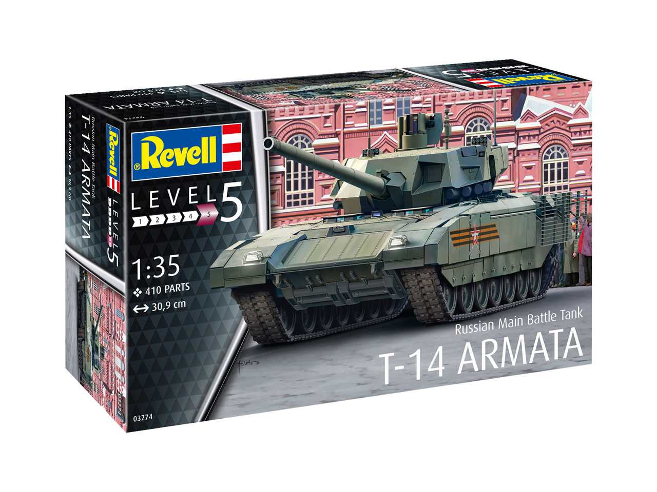 Plastic ModelKit tank 03274 - Russian Main Battle Tank T-14 Armata (1:35)