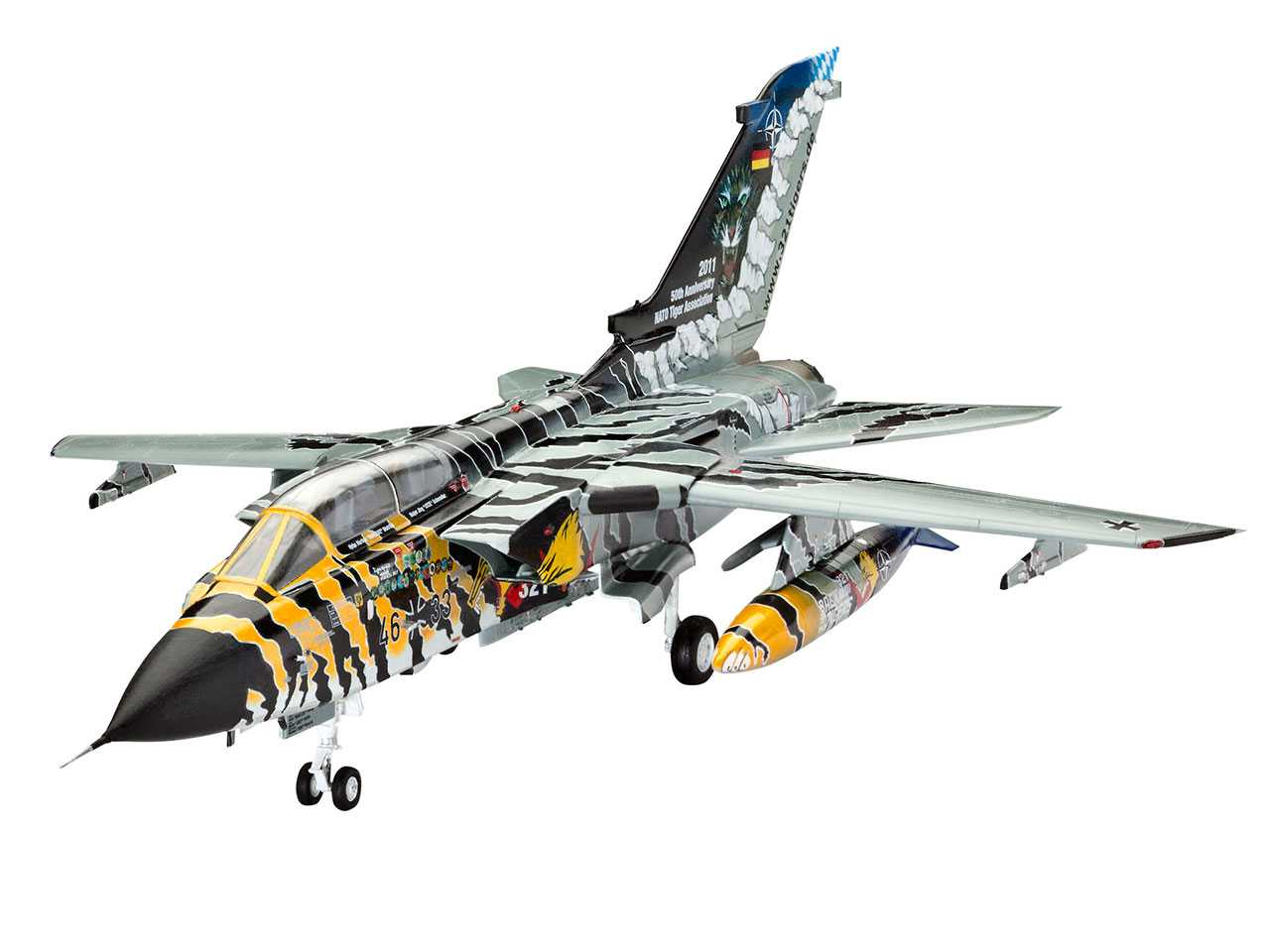 Plastic ModelKit letadlo 04847 - Tornado 