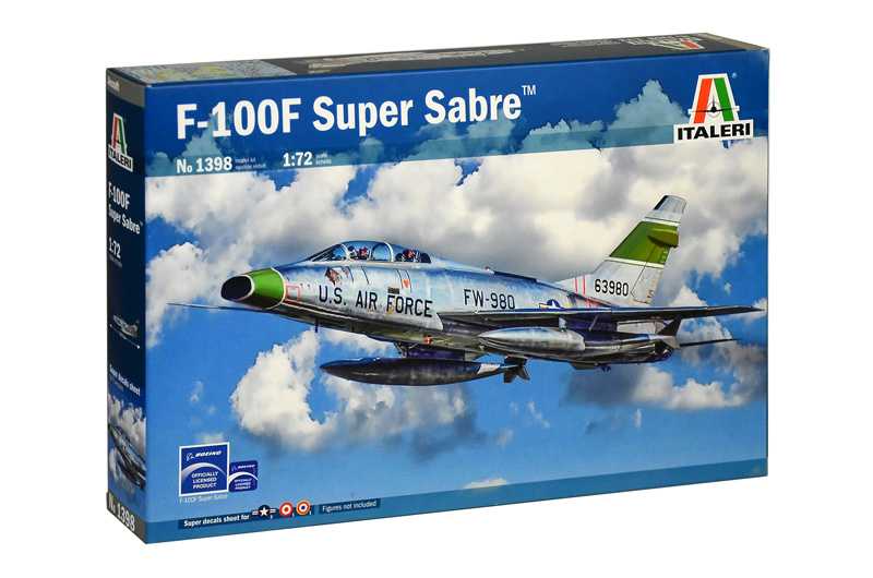 Italeri 1398 - F-100F SUPER SABRE (1:72)