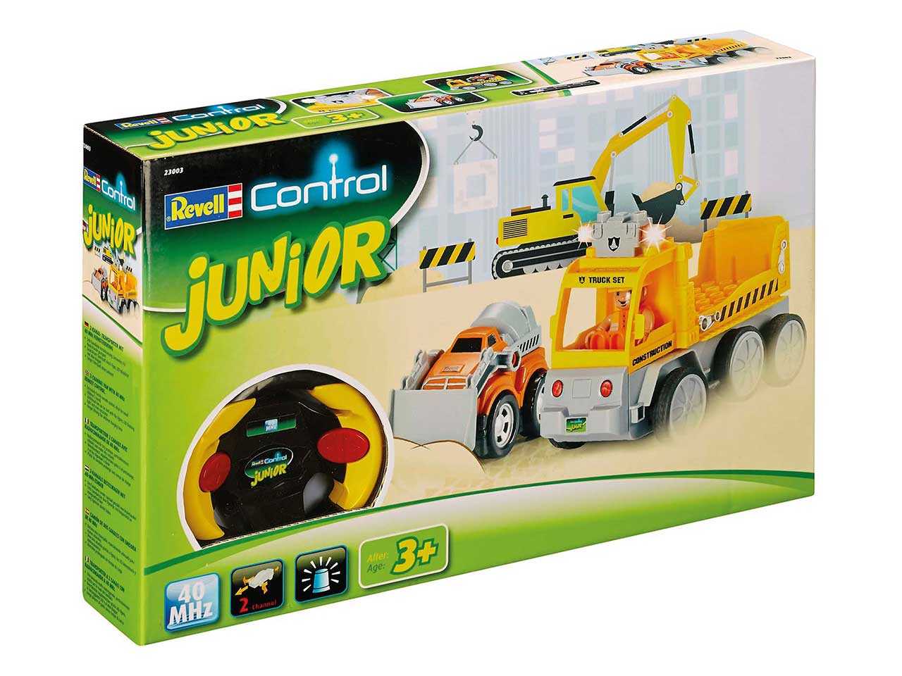 Revell 23003 JUNIOR - Tow Loader with excavator - 40 MHz