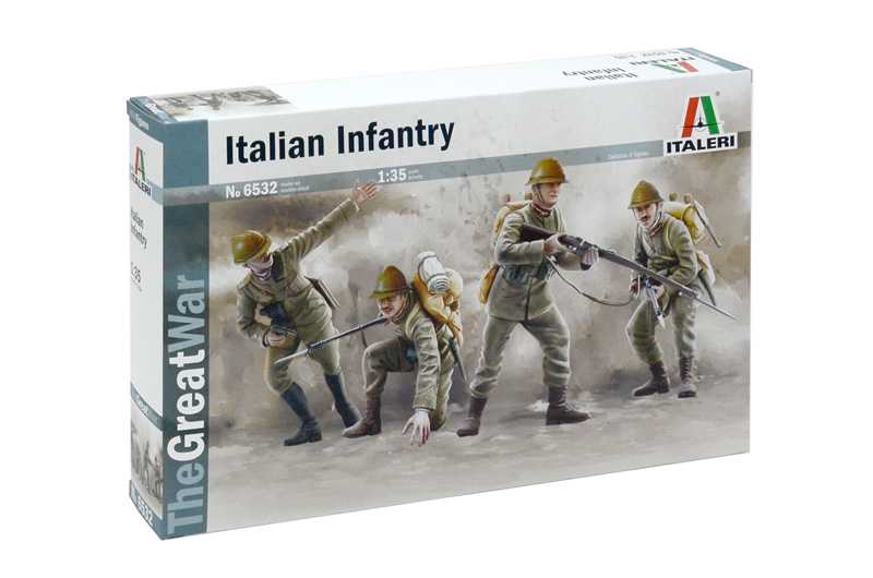 Model Kit figurky 6532 - WWI ITALIAN INFANTRY (1:35)