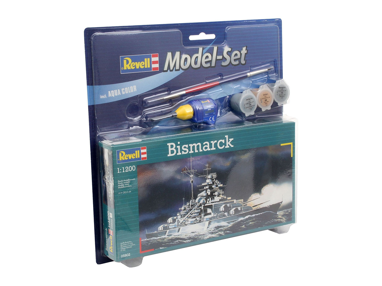 ModelSet 65802 - Bismarck (1:1200)