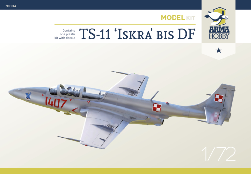 1/72 TS-11 Iskra Model Kit - Arma Hobby
