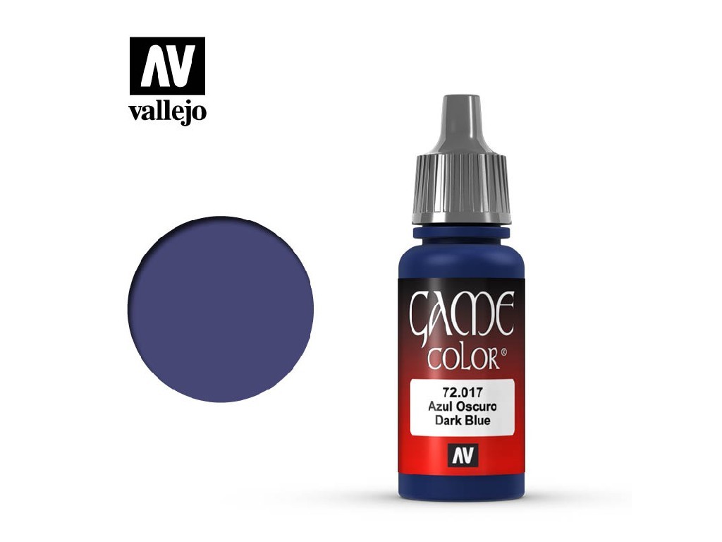 Vallejo Game Color 72017 Dark Blue (17ml)