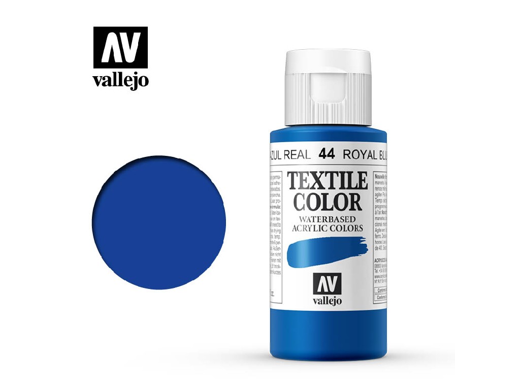 Vallejo Textile Color 40044 Royal Blue (60ml)