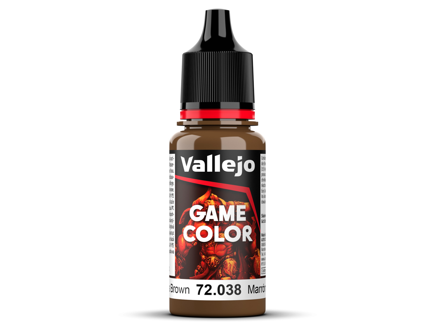 Vallejo Game Color 72038 Scrofulous Brown 18 ml.