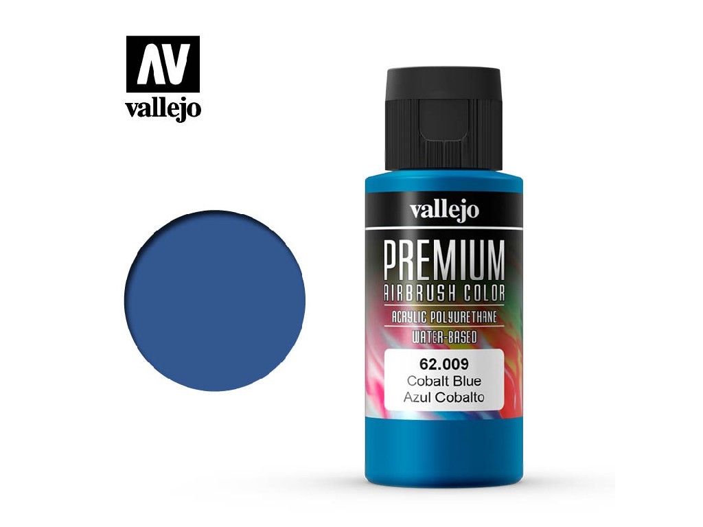 Vallejo PREMIUM Color 62009 Cobalt Blue (60ml)