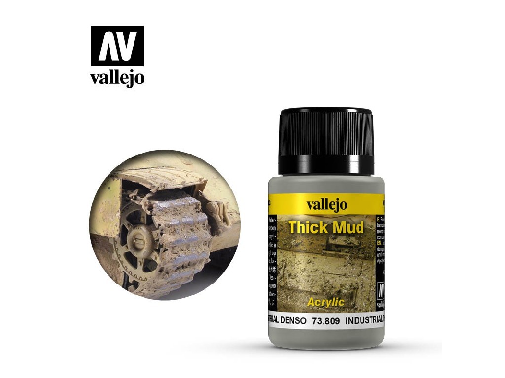 Vallejo Weathering Effects 73809 Industrial Thick Mud (40ml)