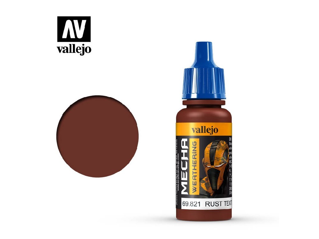 Vallejo Mecha Color 69821 Rust Texture (Matt) (17ml)
