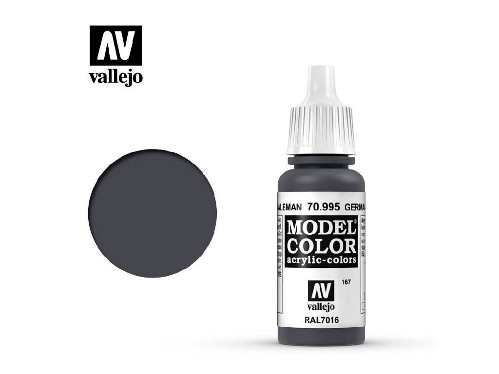Akrylová barva Vallejo Model Color 70995 German Grey (17ml)