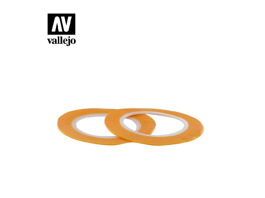 Vallejo T07002 Masking Tape 1mmx18m - Twin Pack