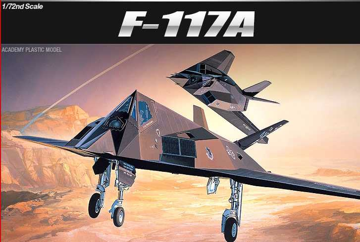  Academy 12475 - F-117A STEALTH FIGHTER/BOMBER (1:72)