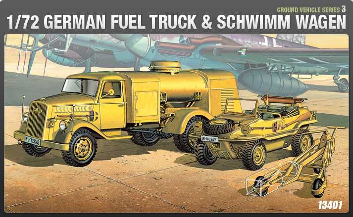  Academy 13401 - GERMAN FUEL SHIWIMM (1:72)