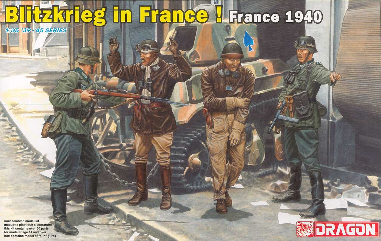 Model Kit 6478 - Blitzkrieg in France! (France 1940) (1:35)