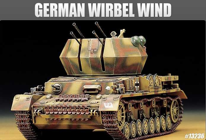  Academy 13236 - GERMAN WIRBEL WIND (1:35)