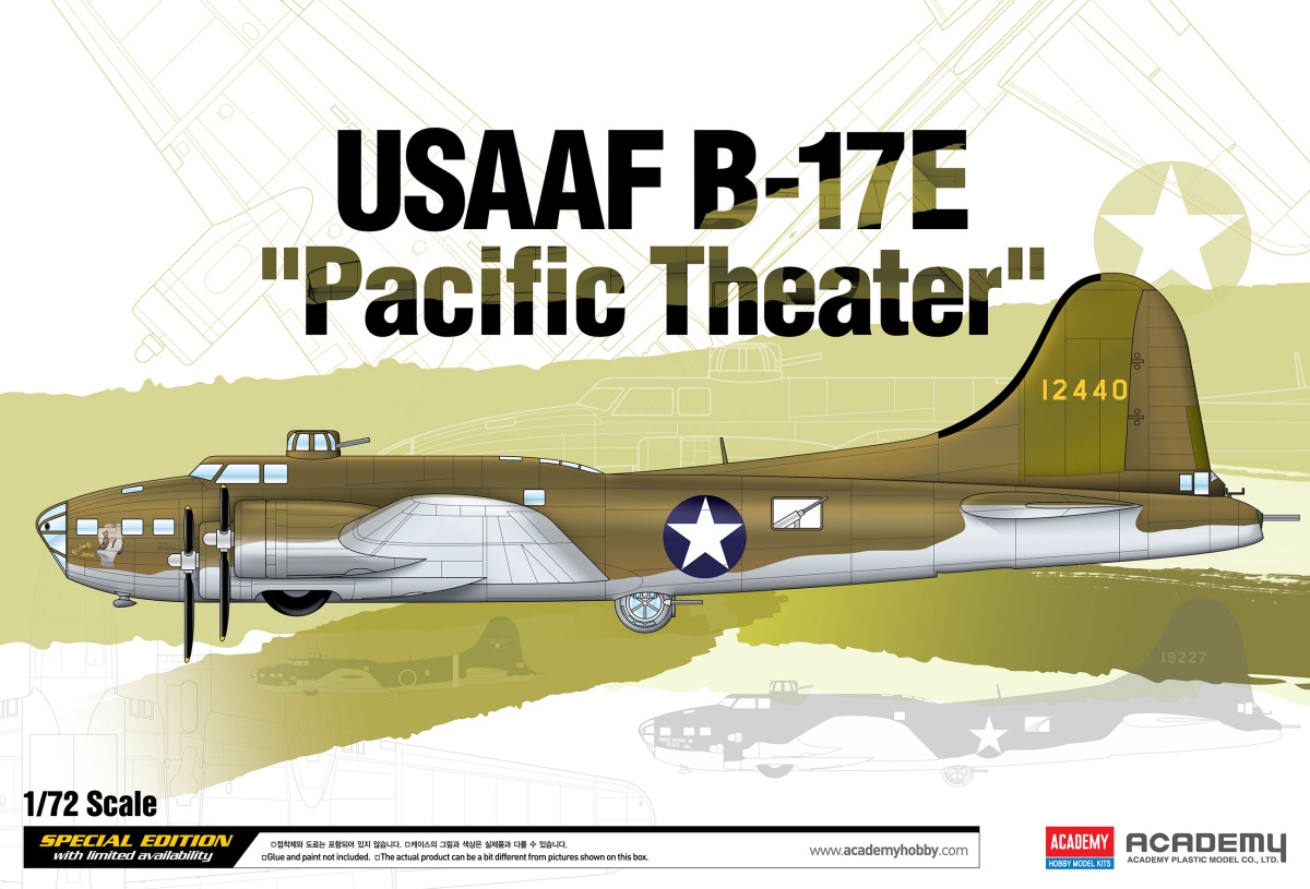  Academy 12533 - USAAF B-17E 