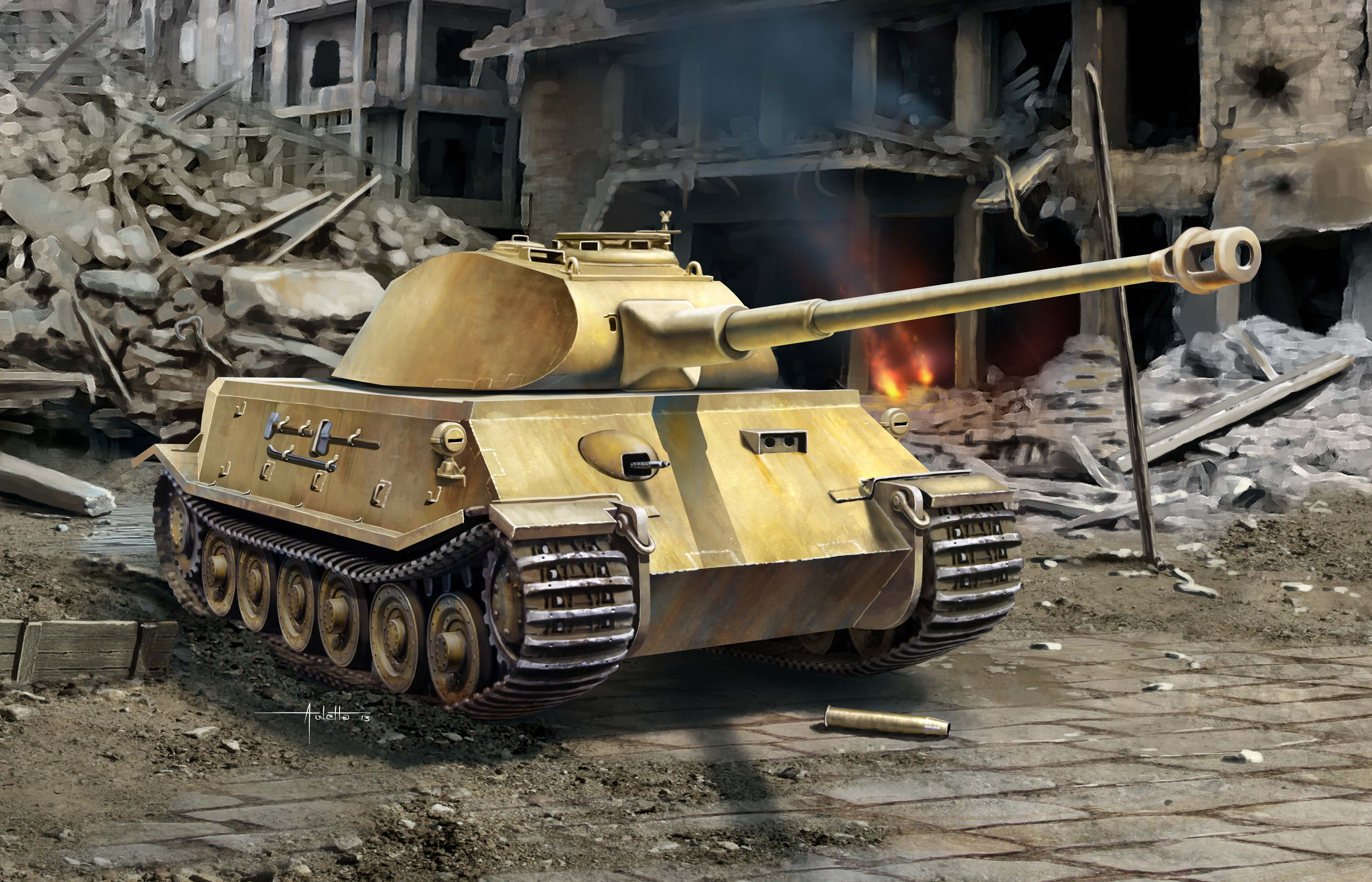 Model Kit tank 7492 - VK.45.02 (P)V (1:72)