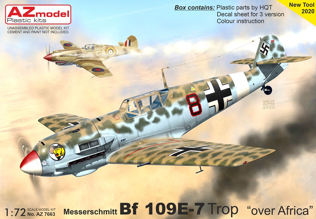 1/72 Bf 109E-7 „Over Africa“