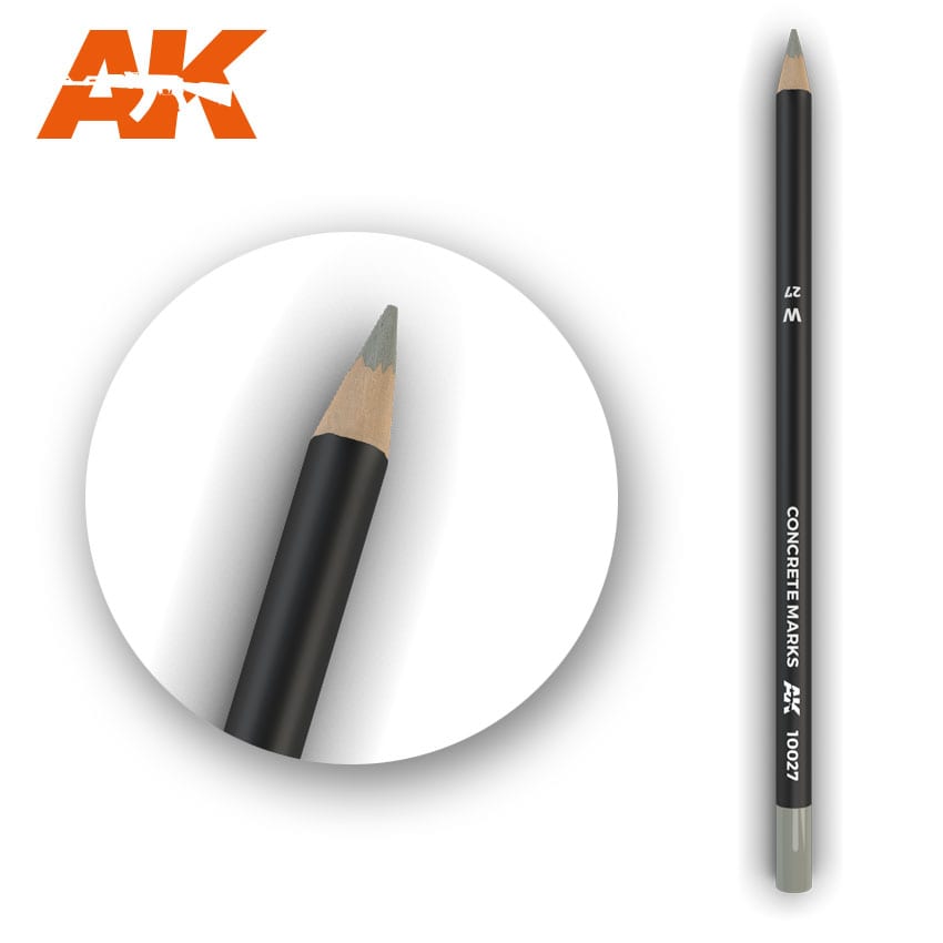AK AK10027 Watercolor Pencil Concrete Marks (1x)