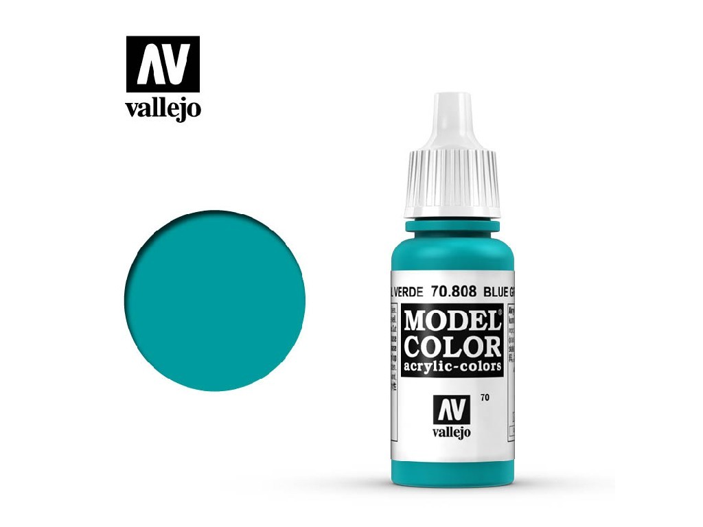 Akrylová barva Vallejo Model Color 70808 Blue Green (17ml)
